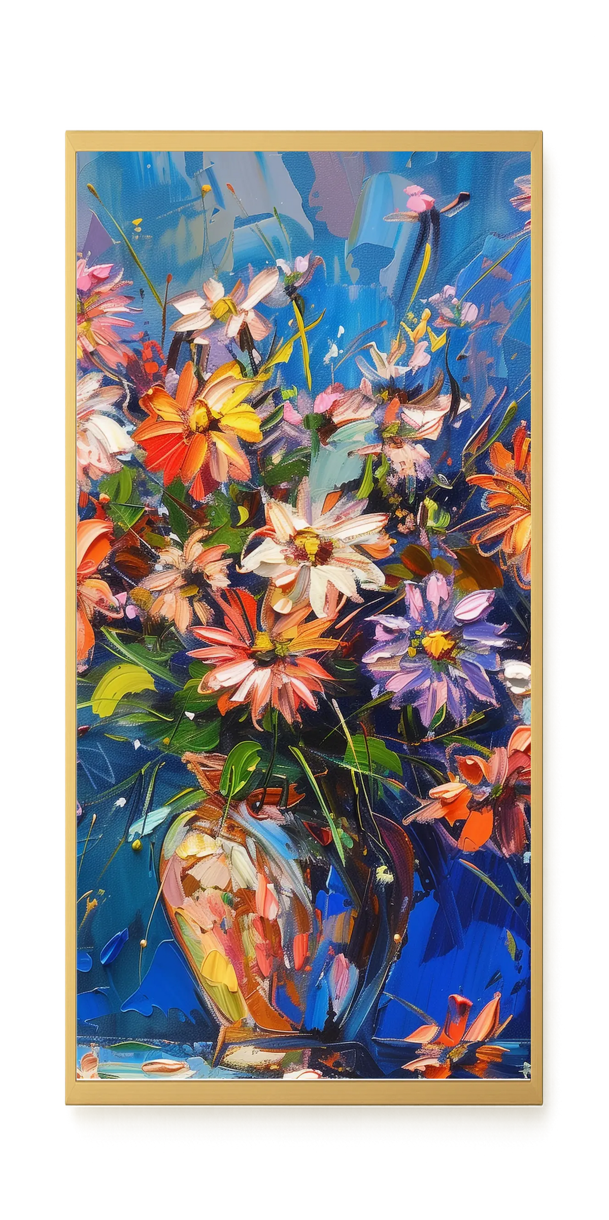 Petal Motion Canvas Wall Art