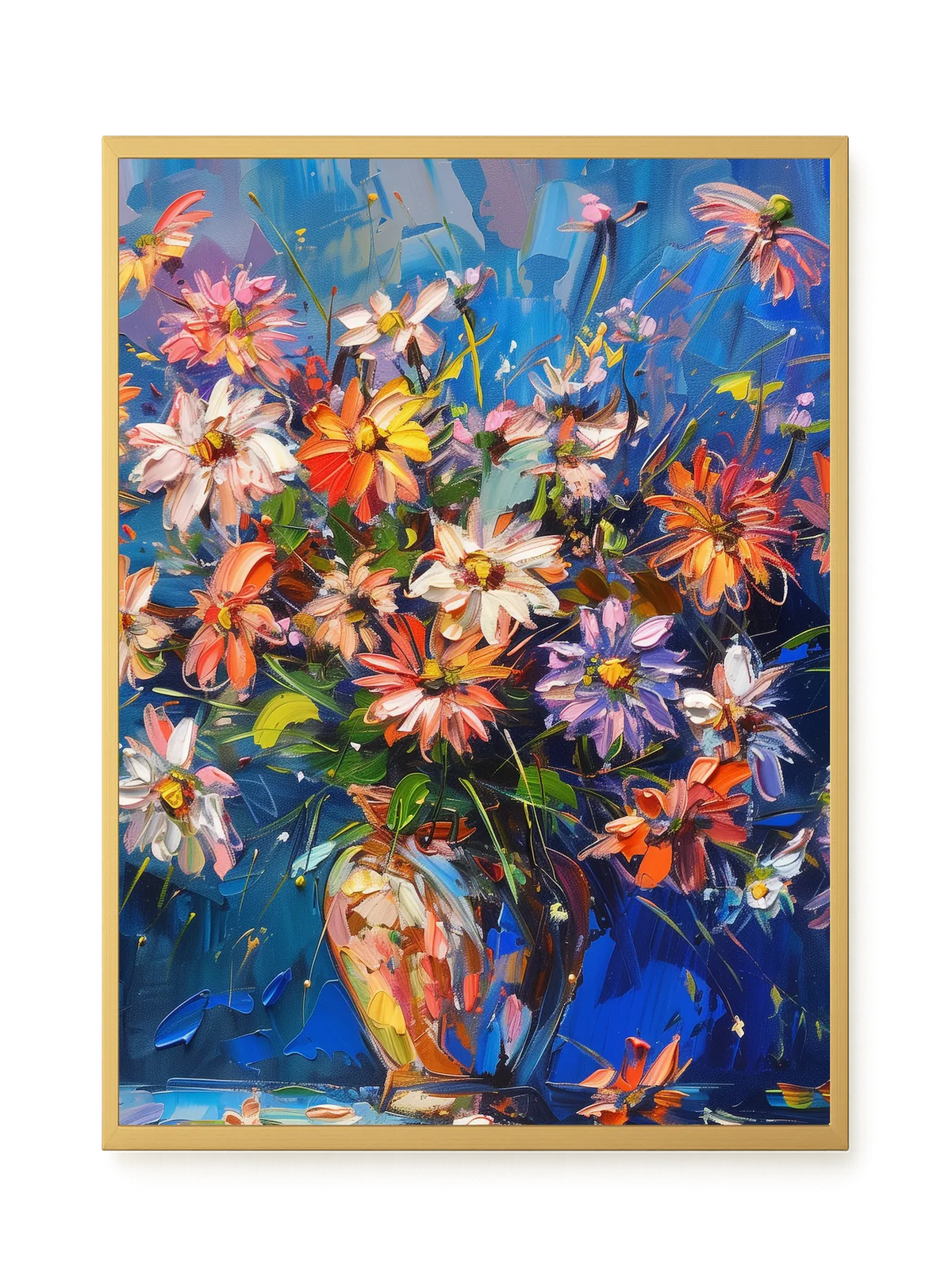 Petal Motion Canvas Wall Art