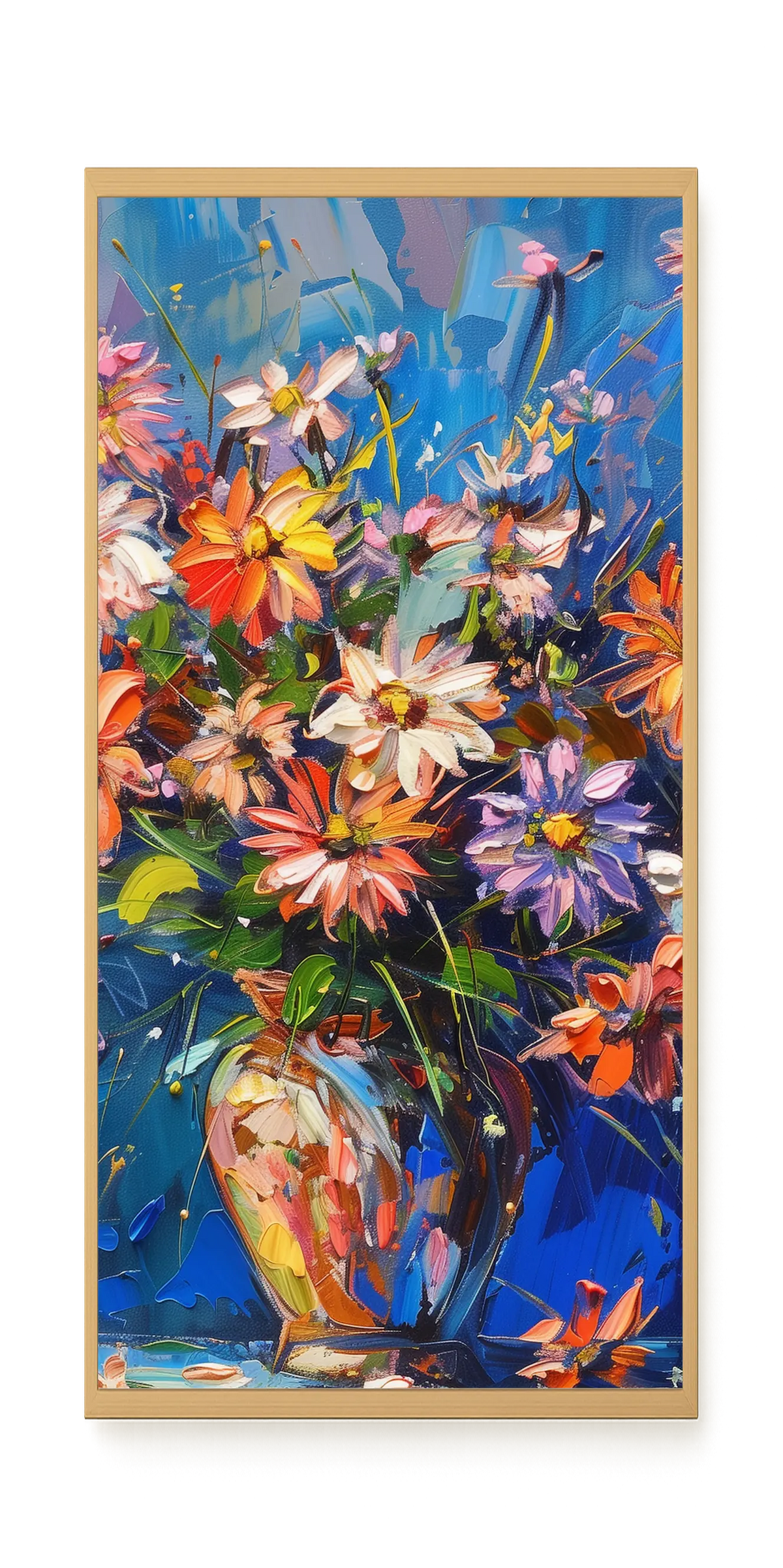 Petal Motion Canvas Wall Art