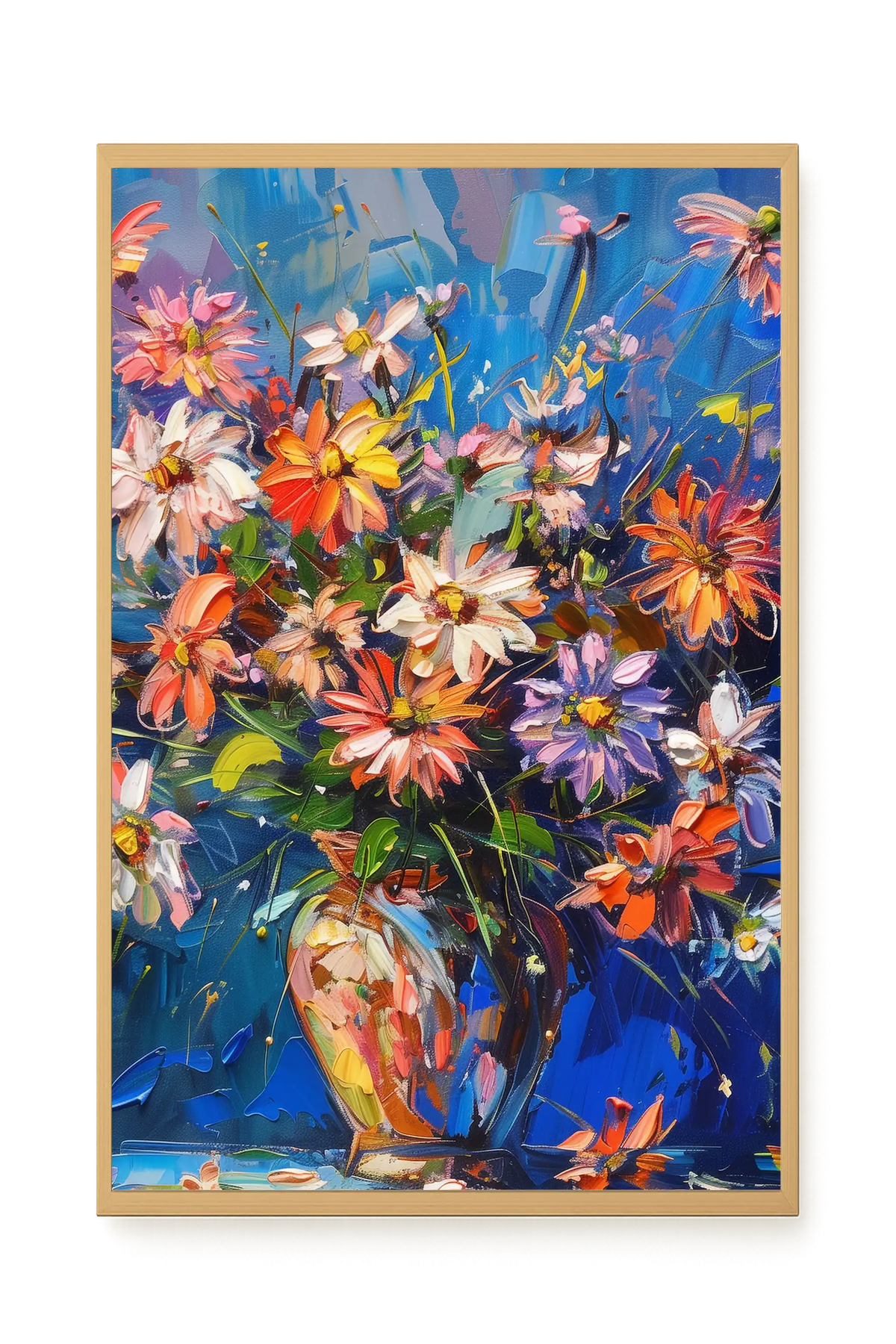 Petal Motion Canvas Wall Art