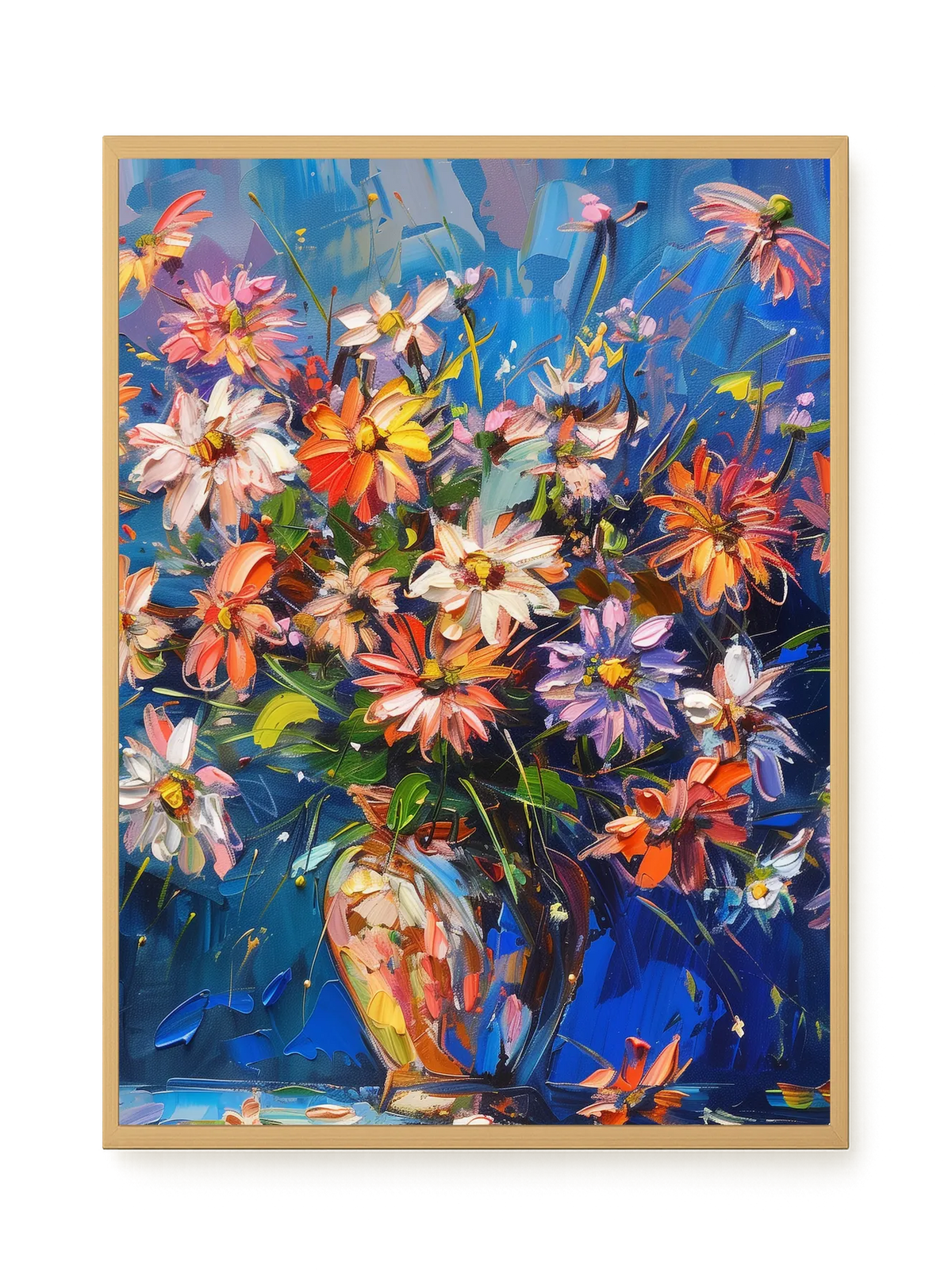 Petal Motion Canvas Wall Art