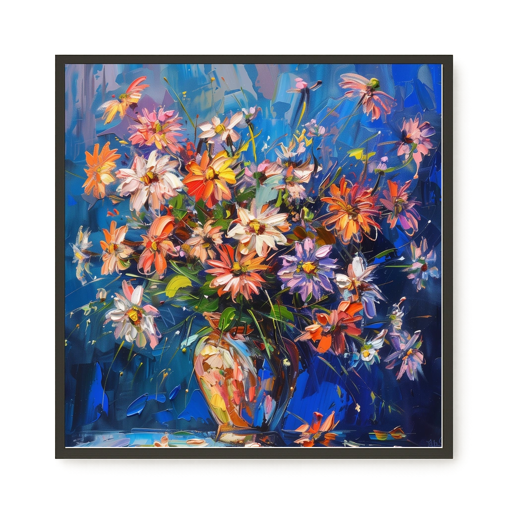 Petal Motion Canvas Wall Art