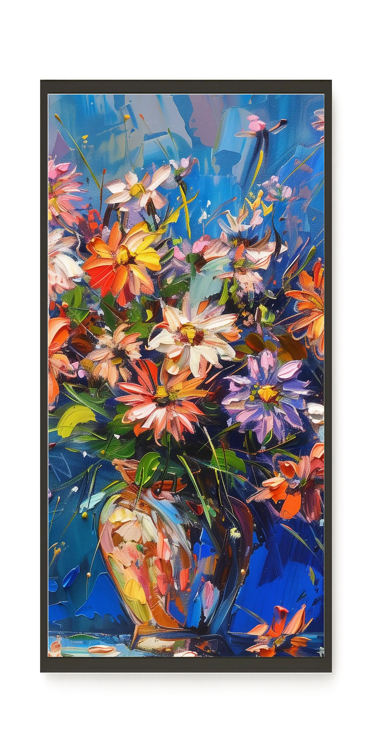 Petal Motion Canvas Wall Art