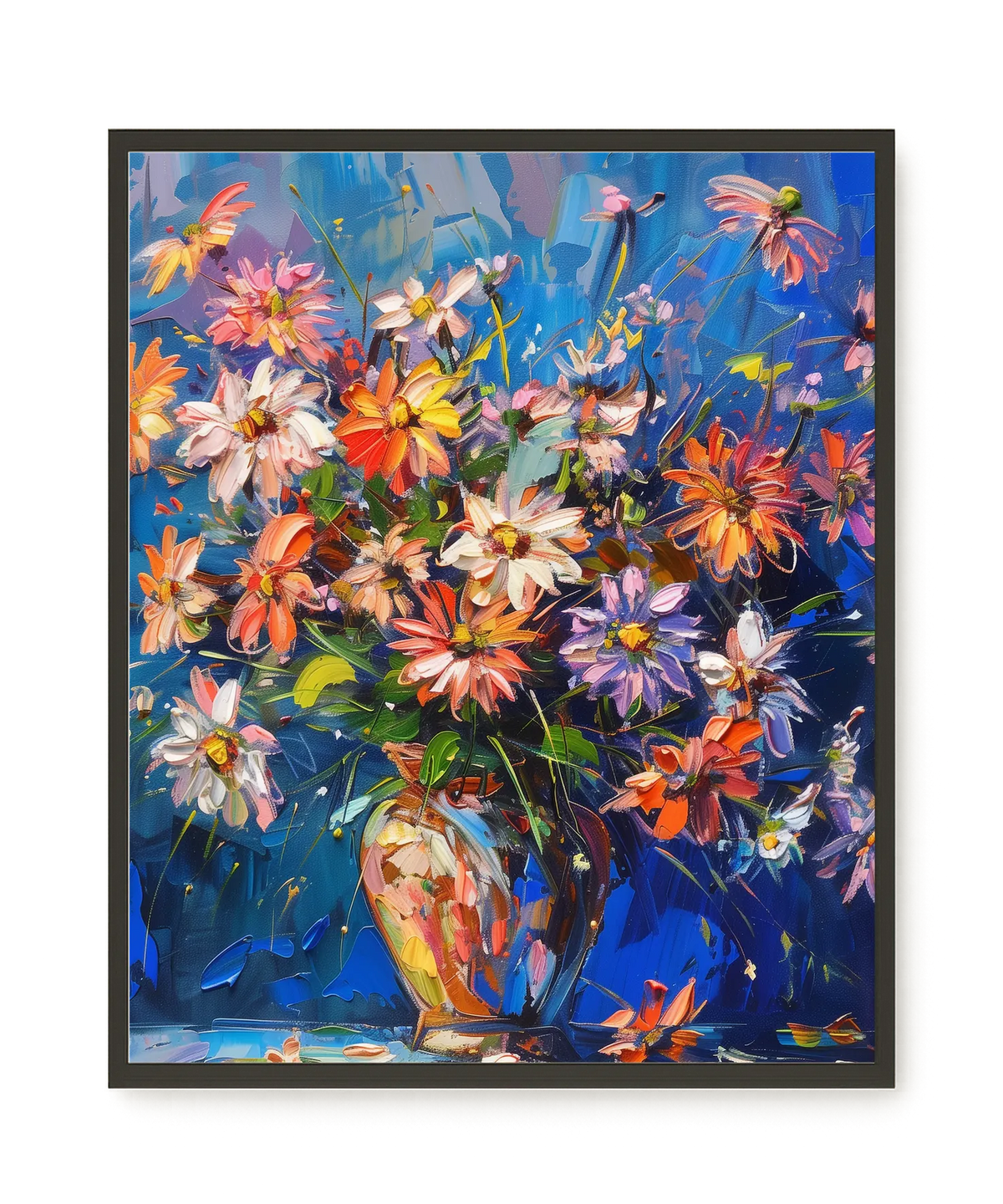 Petal Motion Canvas Wall Art