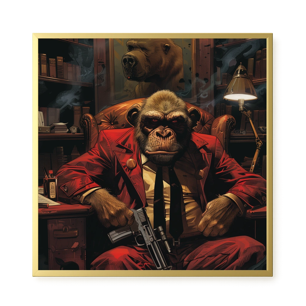 Instinctive Authority Canvas Print