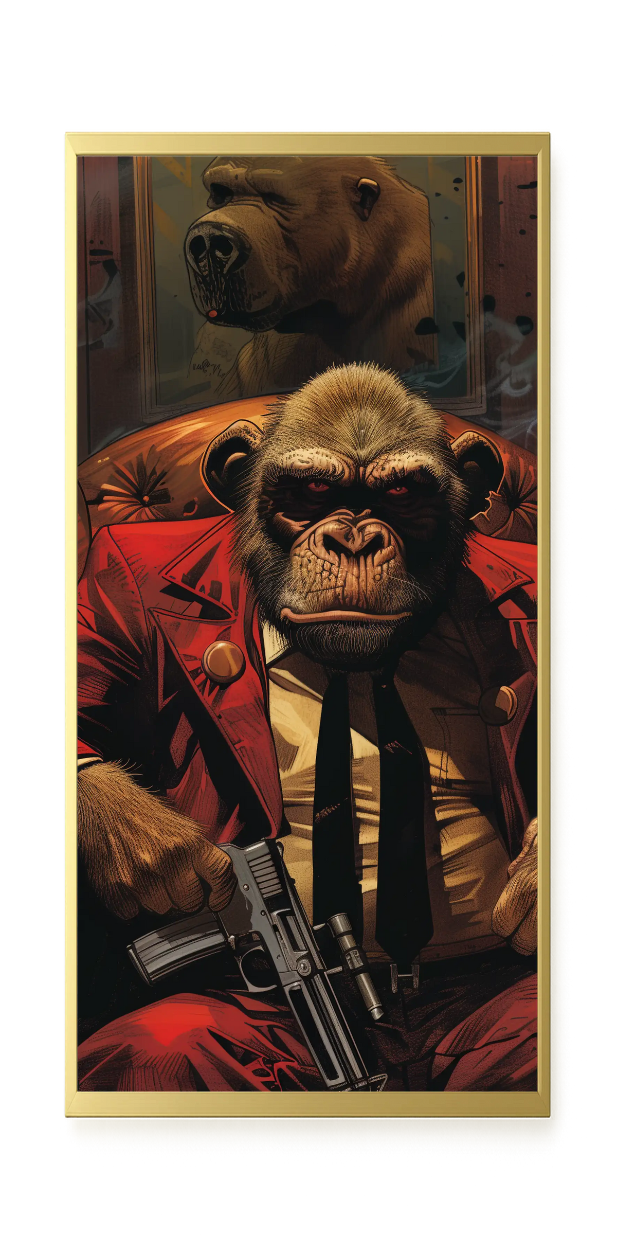 Instinctive Authority Canvas Print