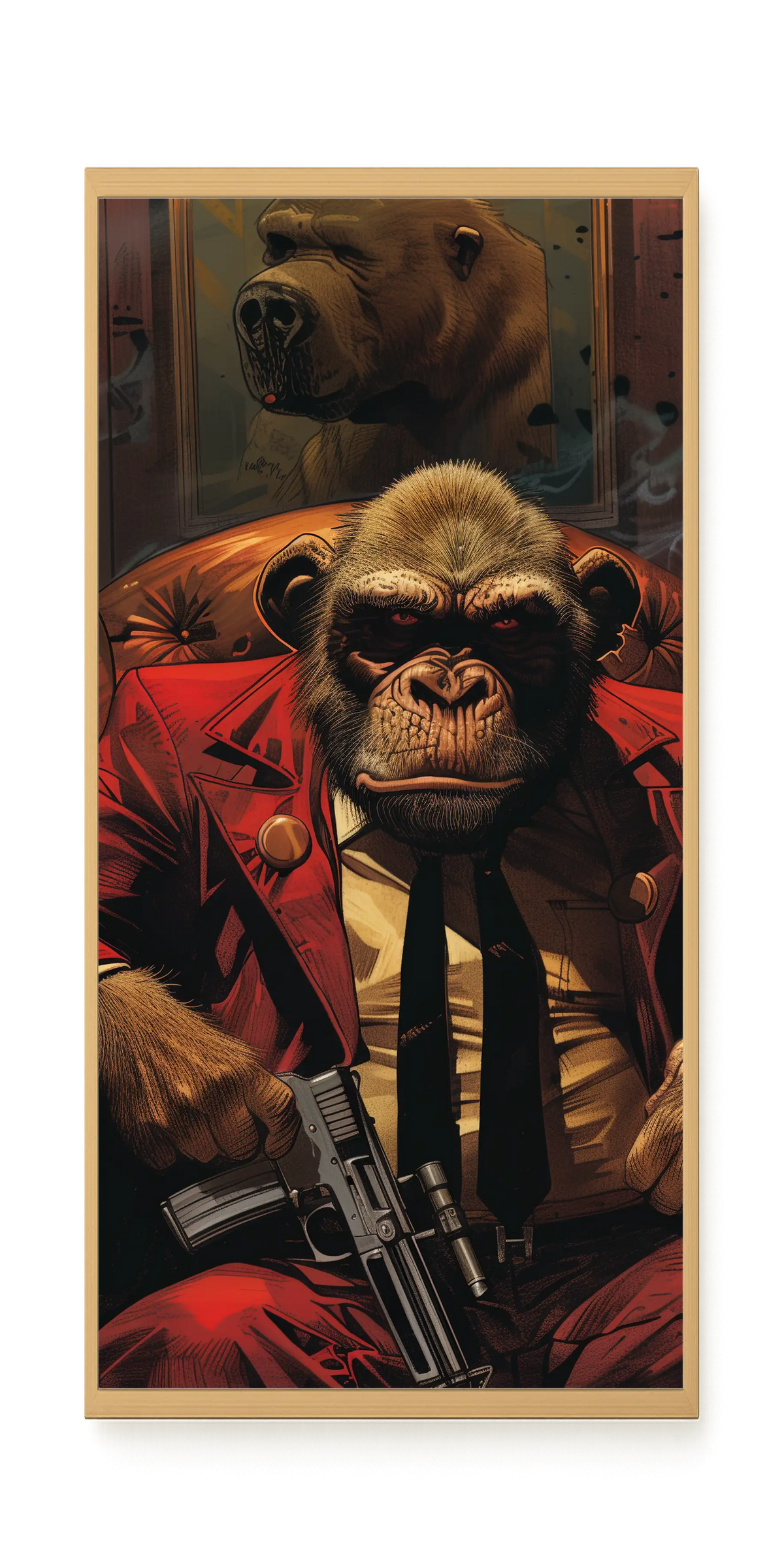 Instinctive Authority Canvas Print