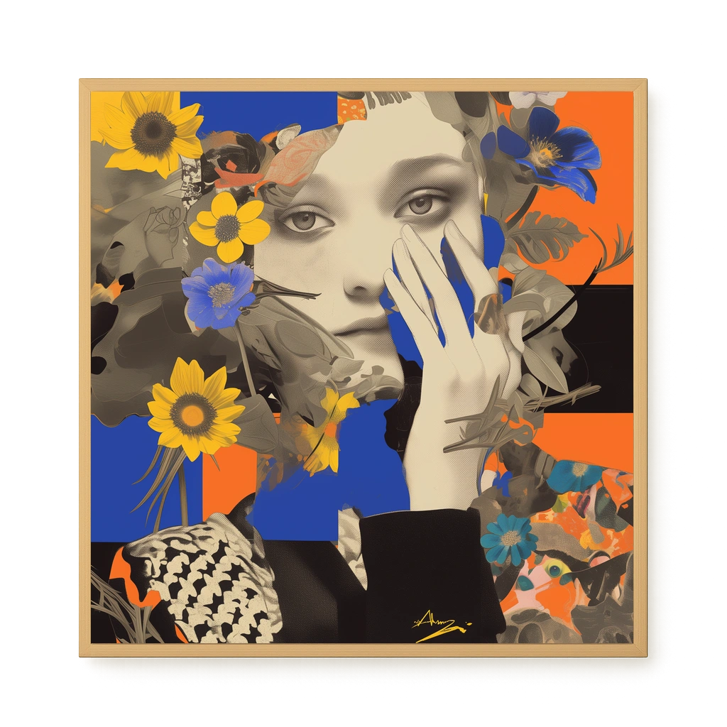 Transformed Visage Canvas Wall Art