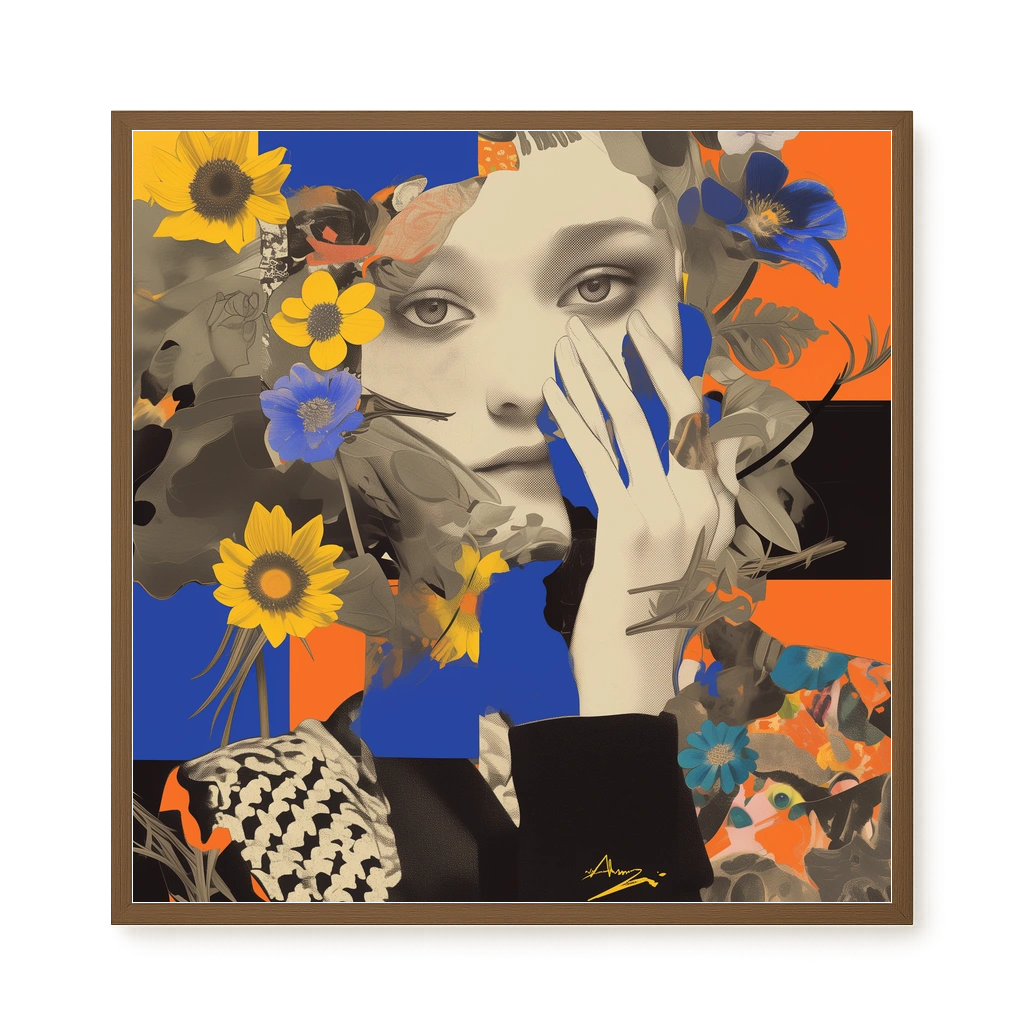 Transformed Visage Canvas Wall Art