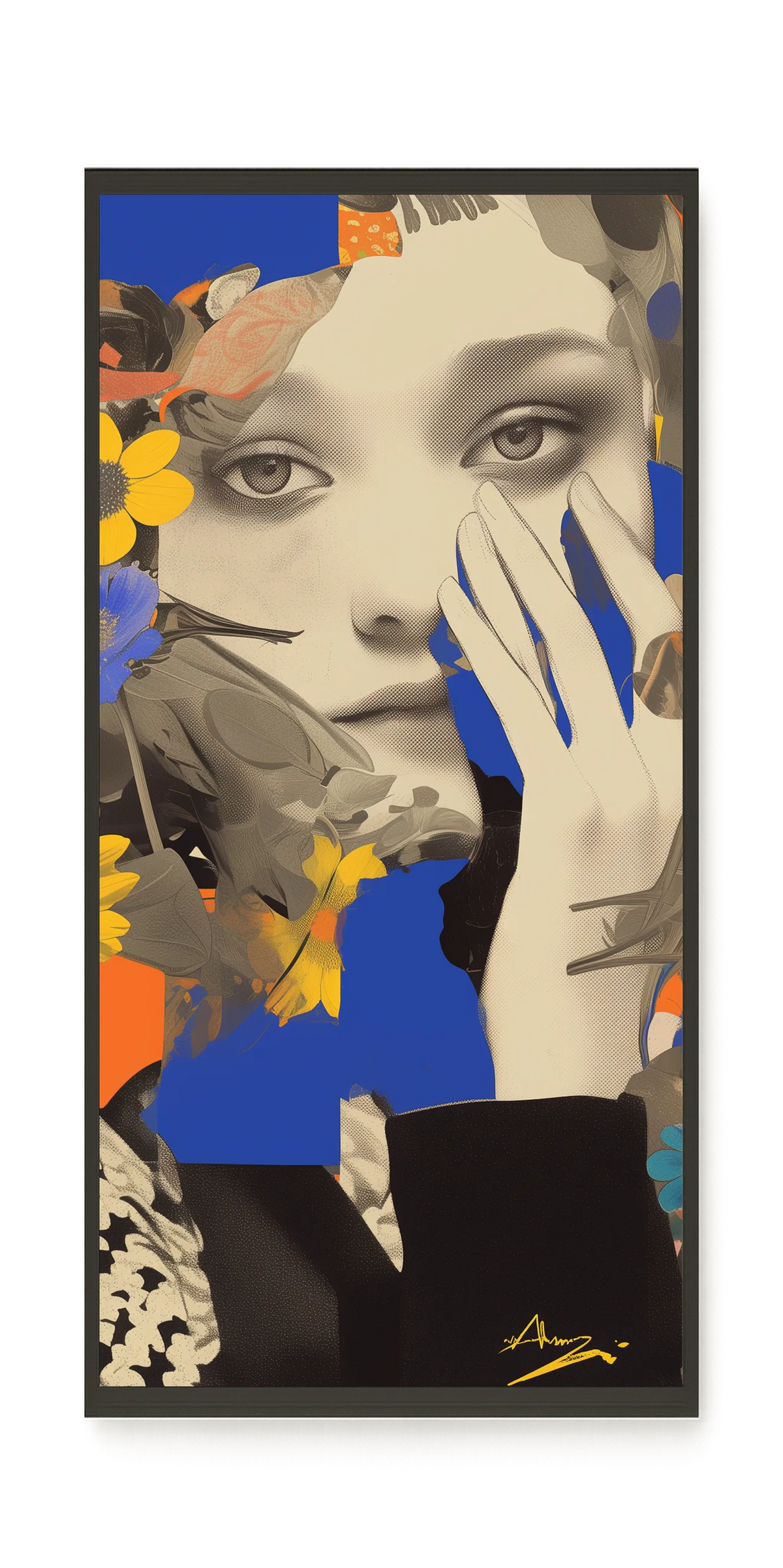 Transformed Visage Canvas Wall Art
