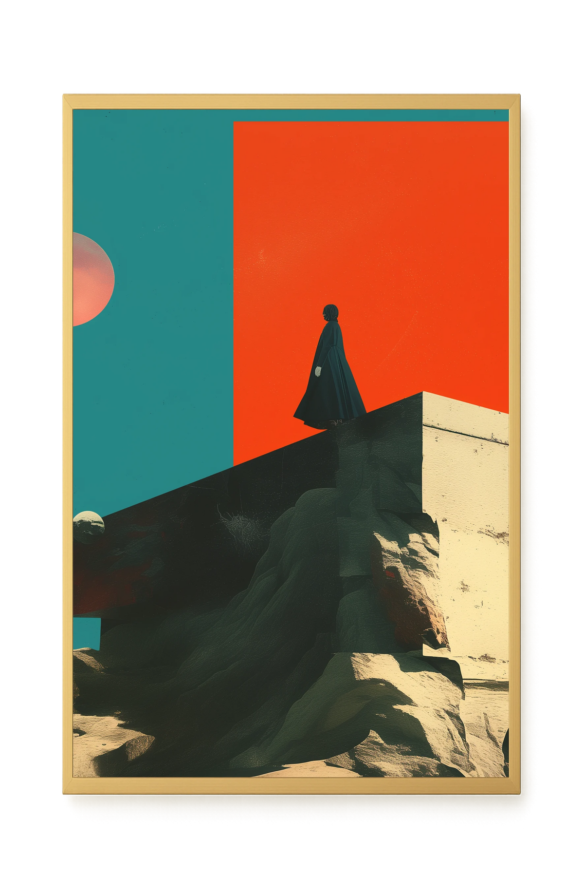 Cosmic Solitude Canvas Print