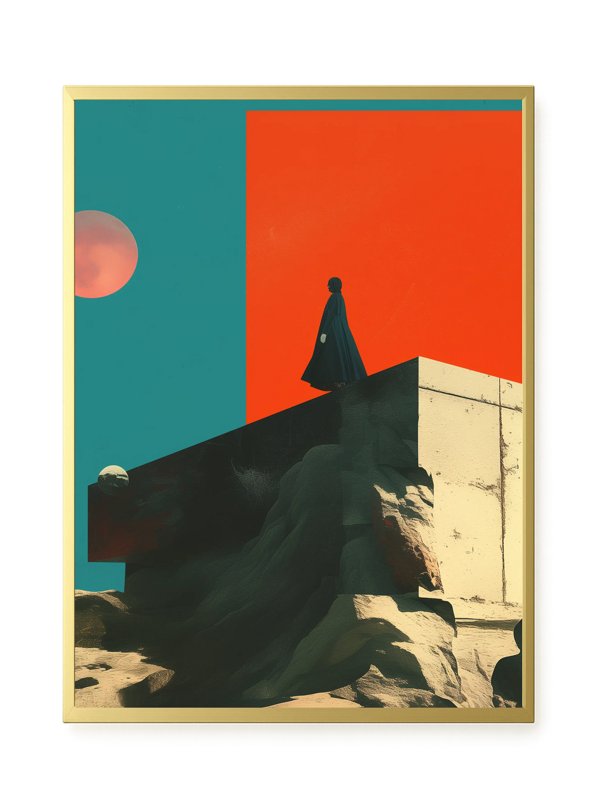 Cosmic Solitude Canvas Print
