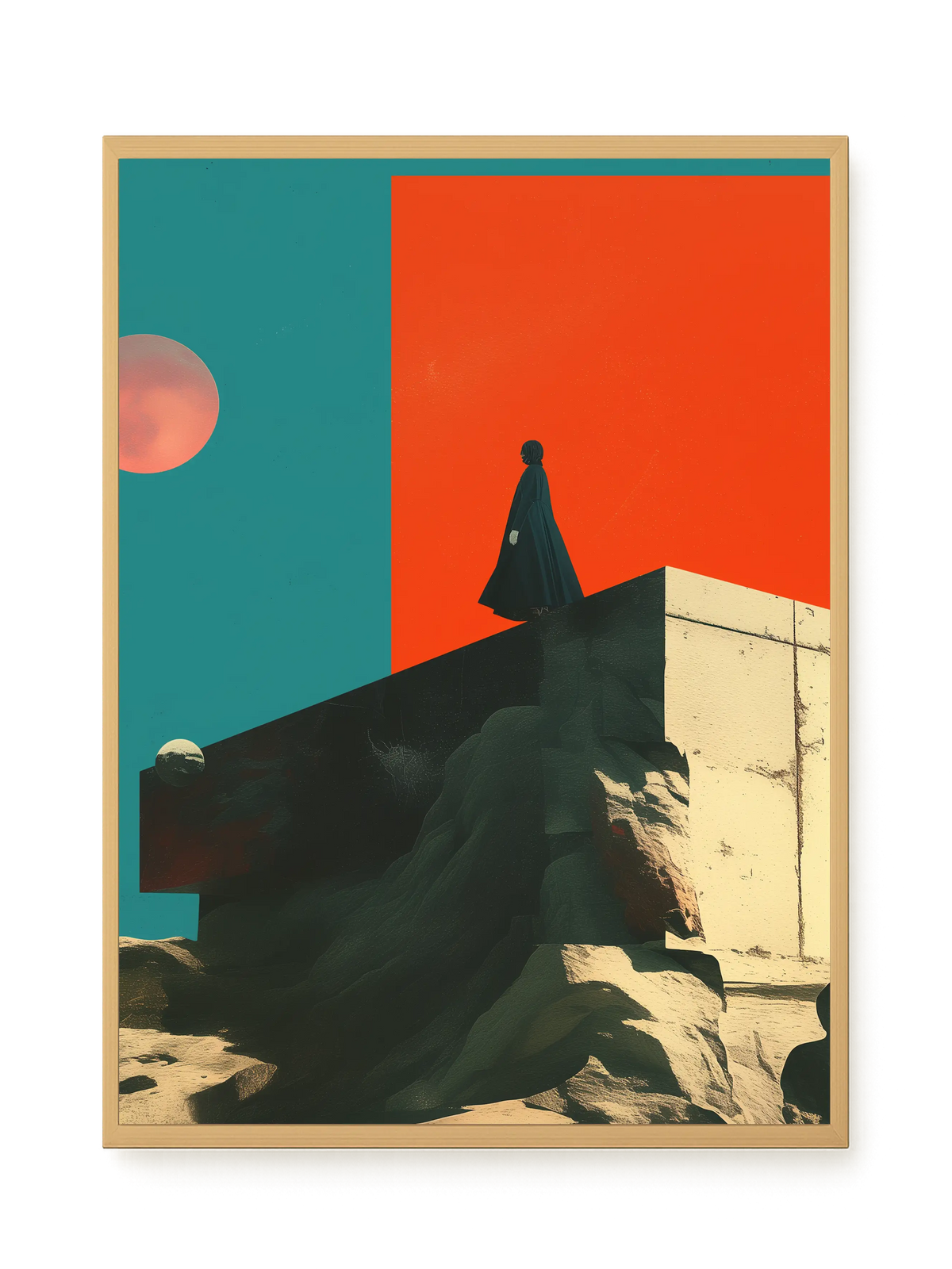 Cosmic Solitude Canvas Print