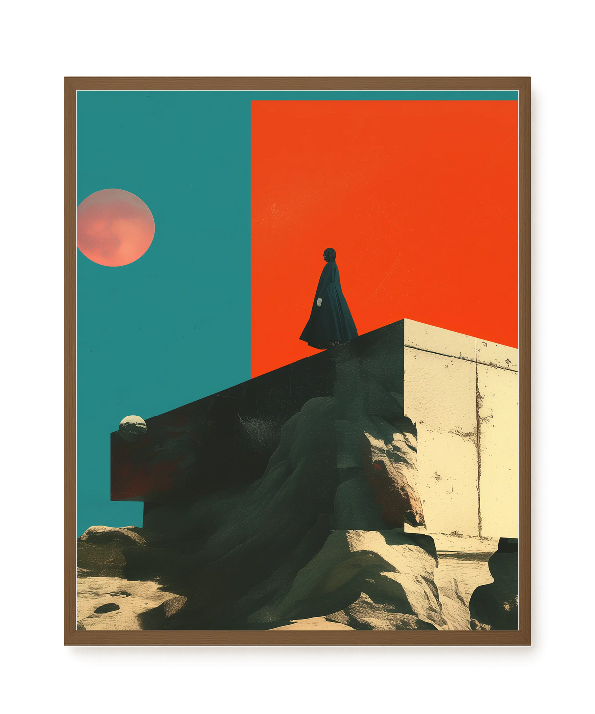 Cosmic Solitude Canvas Print