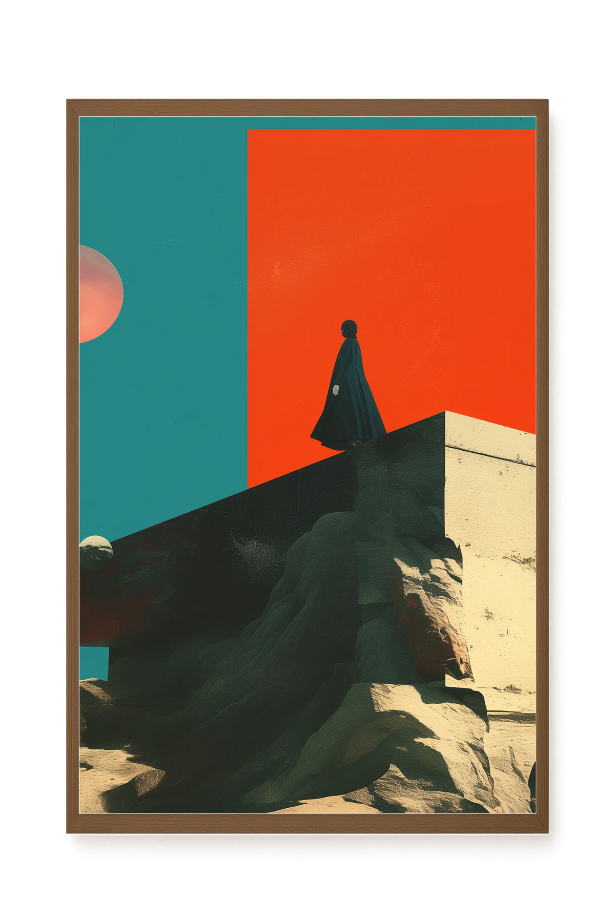 Cosmic Solitude Canvas Print