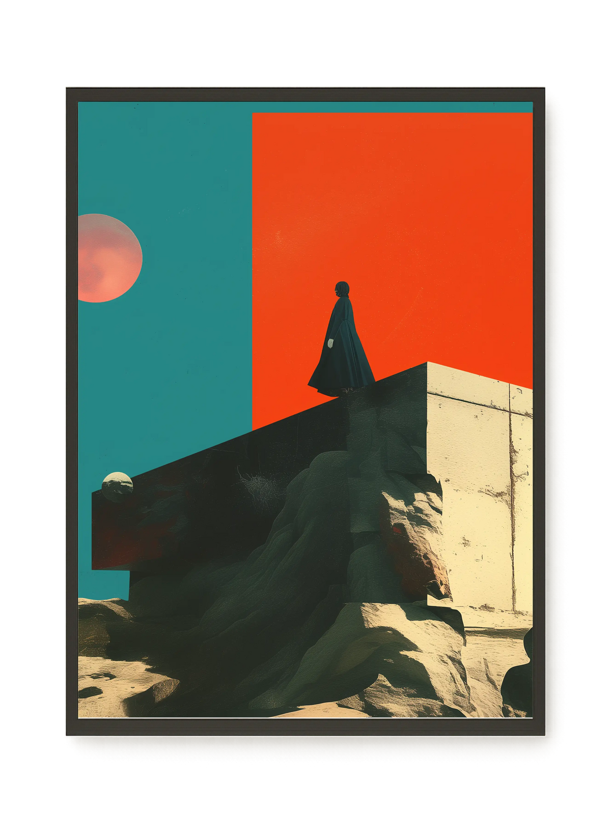 Cosmic Solitude Canvas Print