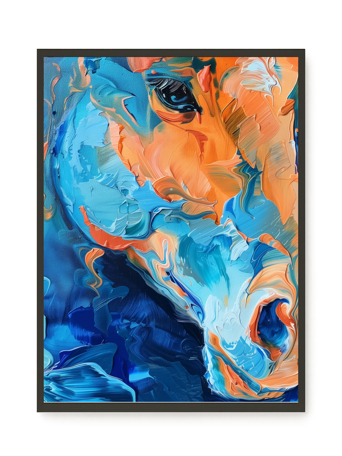 Color Flow Canvas Print