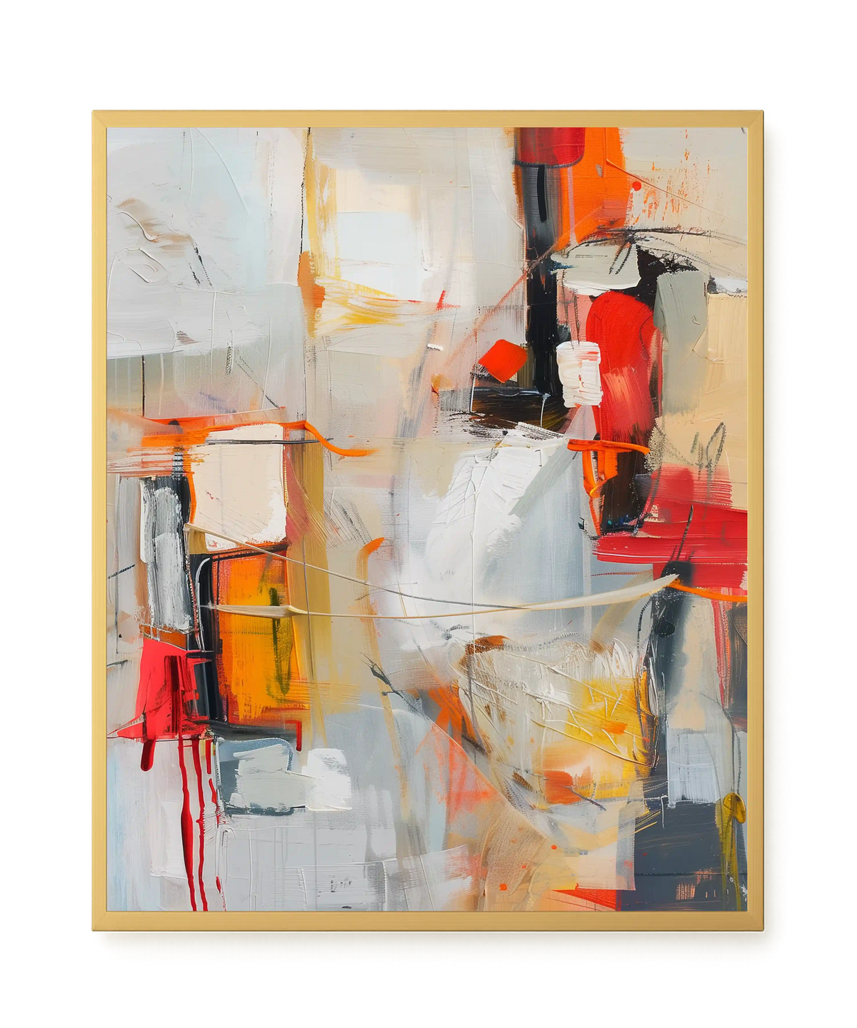 Chromatic Interlace Canvas Print