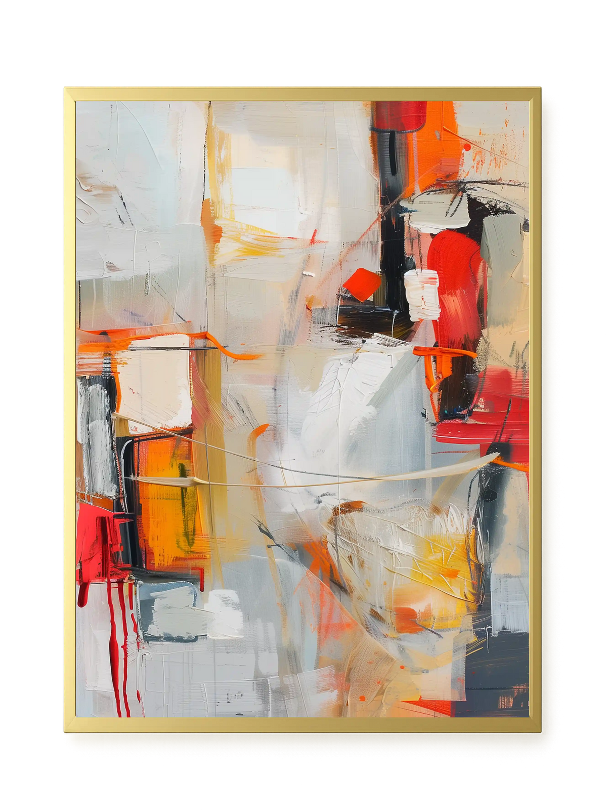 Chromatic Interlace Canvas Print