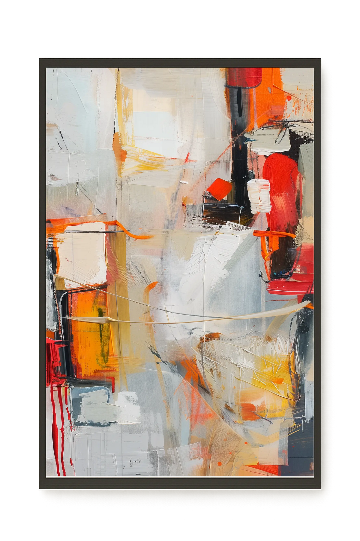 Chromatic Interlace Canvas Print