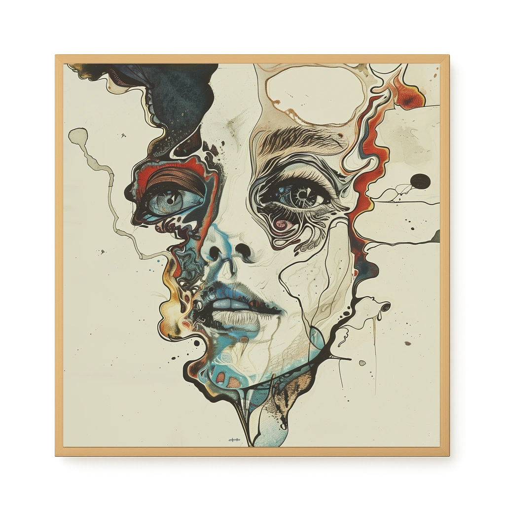 Organic Features Canvas Wall Art