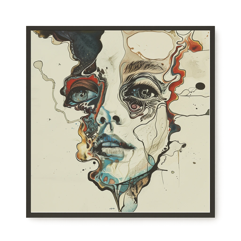 Organic Features Canvas Wall Art