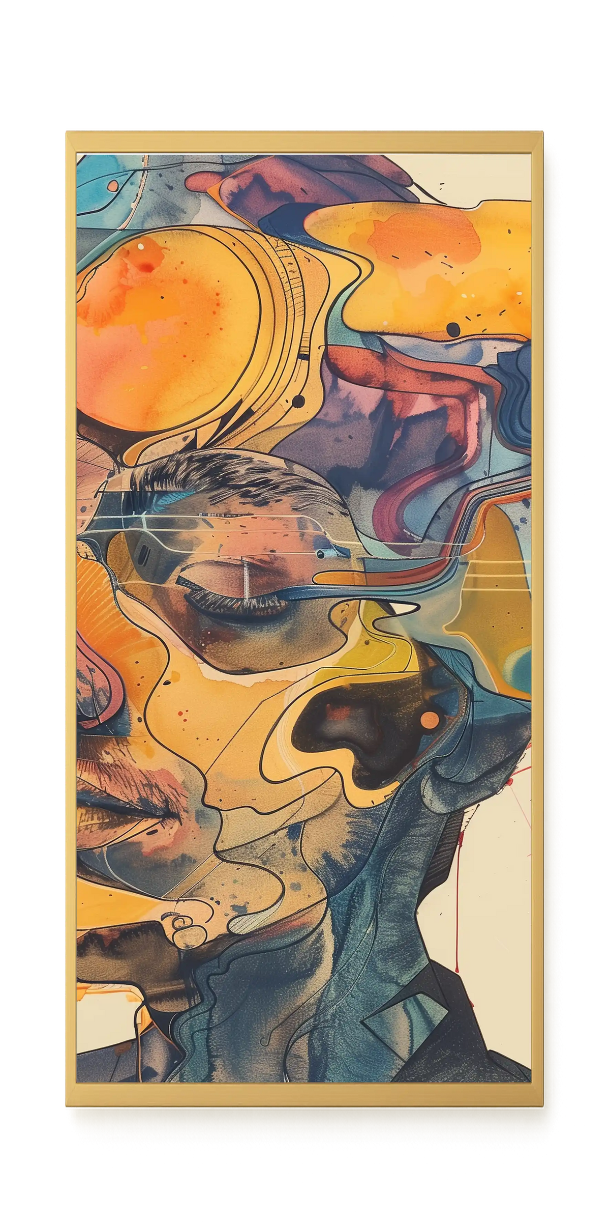 Layered Consciousness Canvas Print
