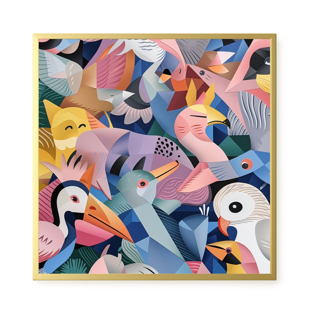 Primal Rebellion Canvas Wall Art
