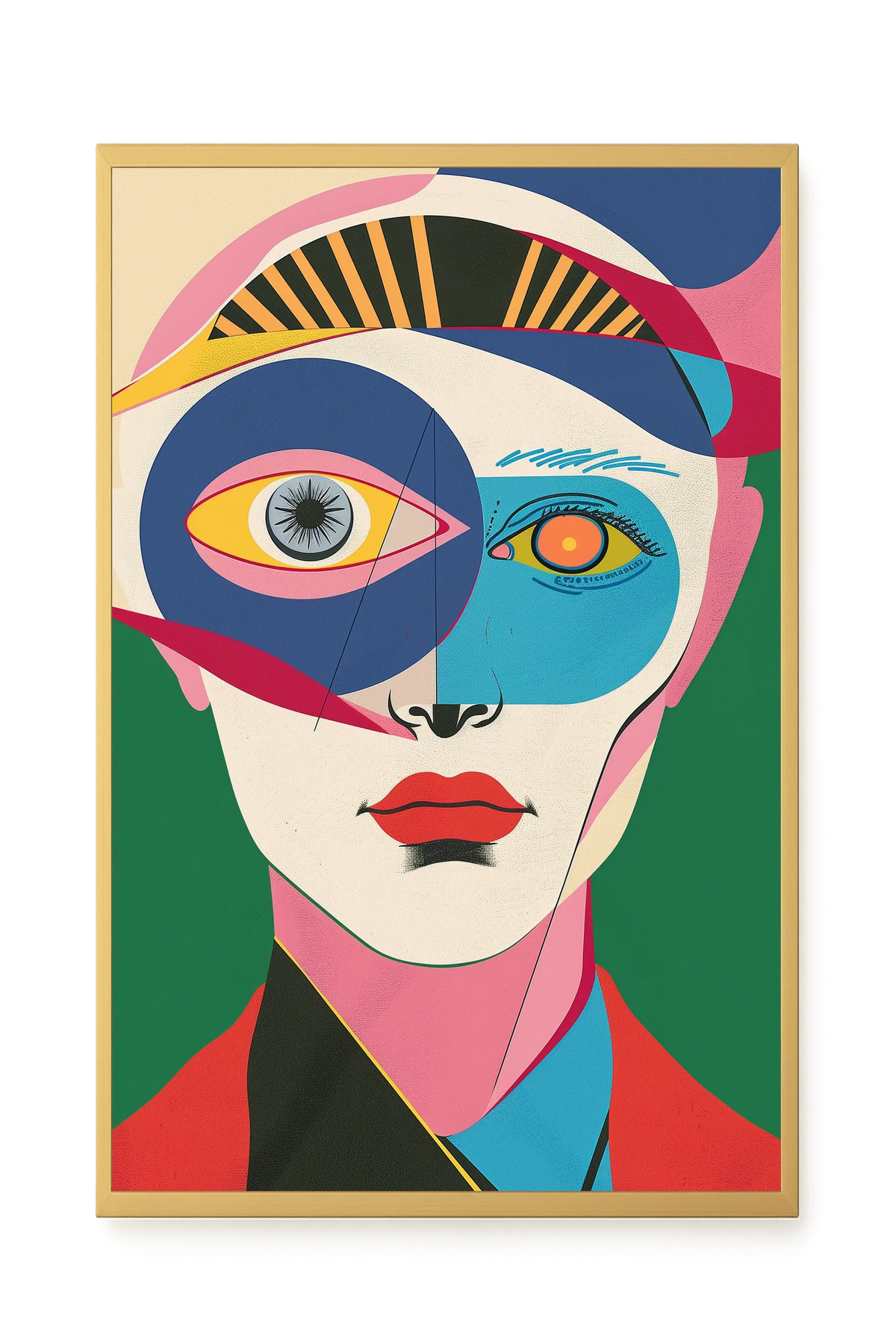 Fragmented Persona Canvas Print