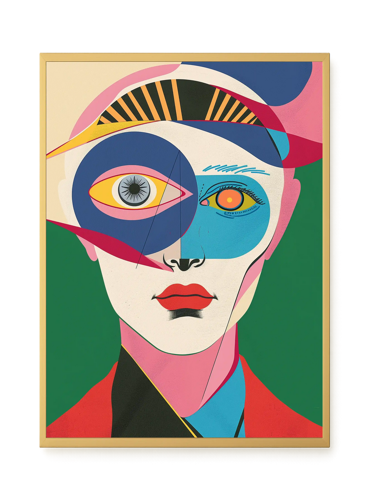 Fragmented Persona Canvas Print