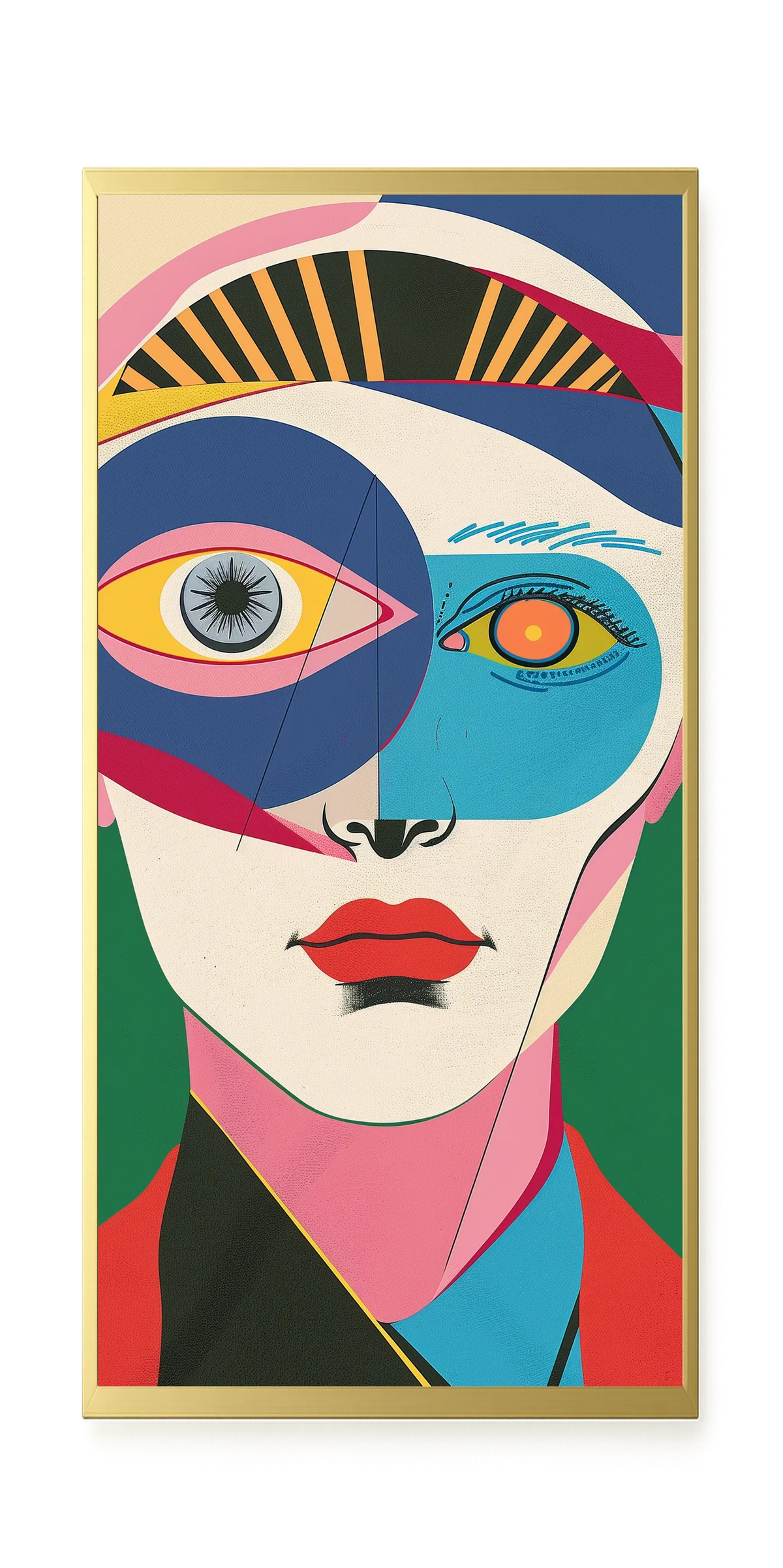 Fragmented Persona Canvas Print