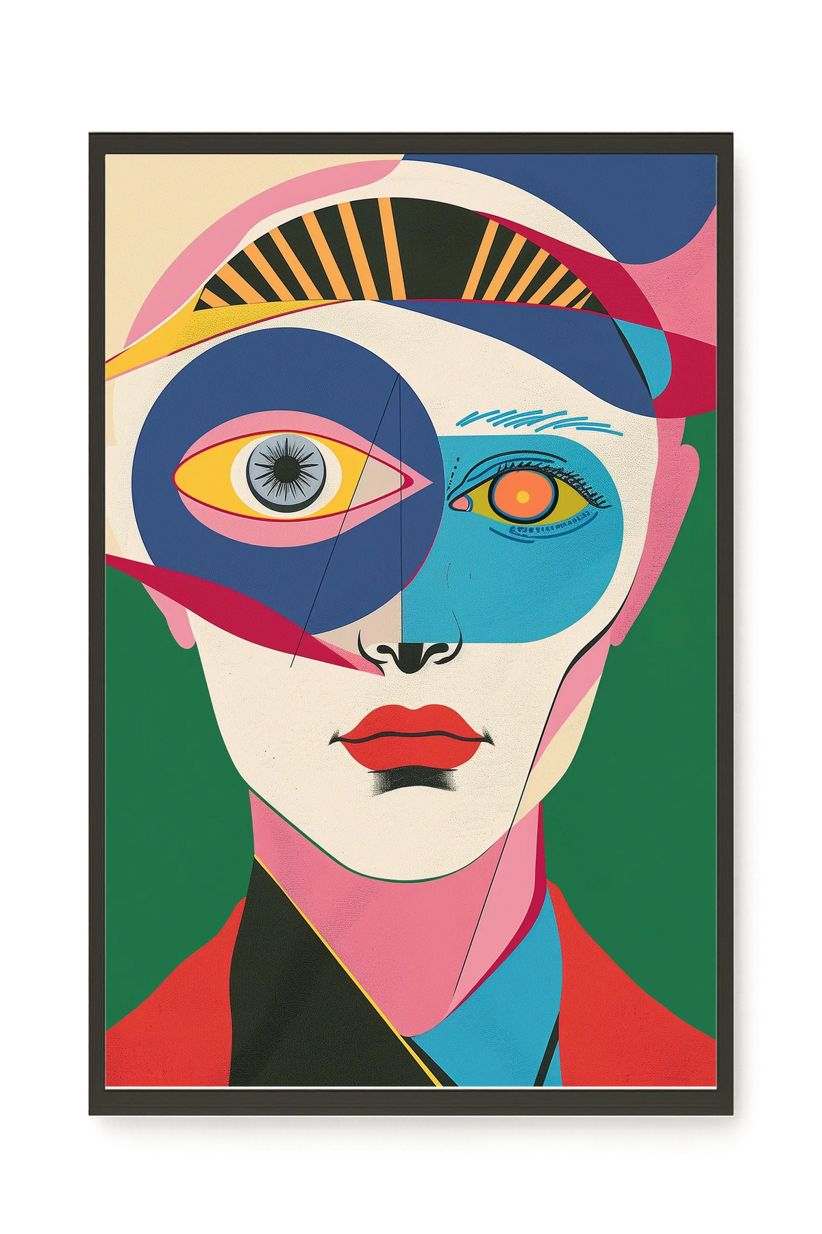 Fragmented Persona Canvas Print