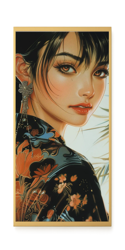 Classic Beauty Canvas Wall Art