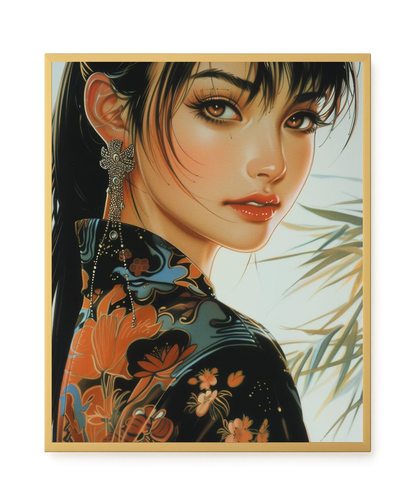 Classic Beauty Canvas Wall Art