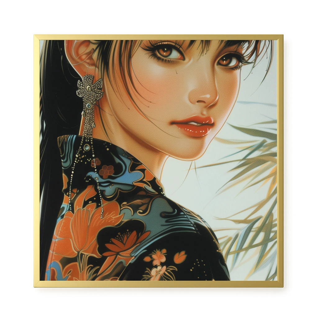 Classic Beauty Canvas Wall Art
