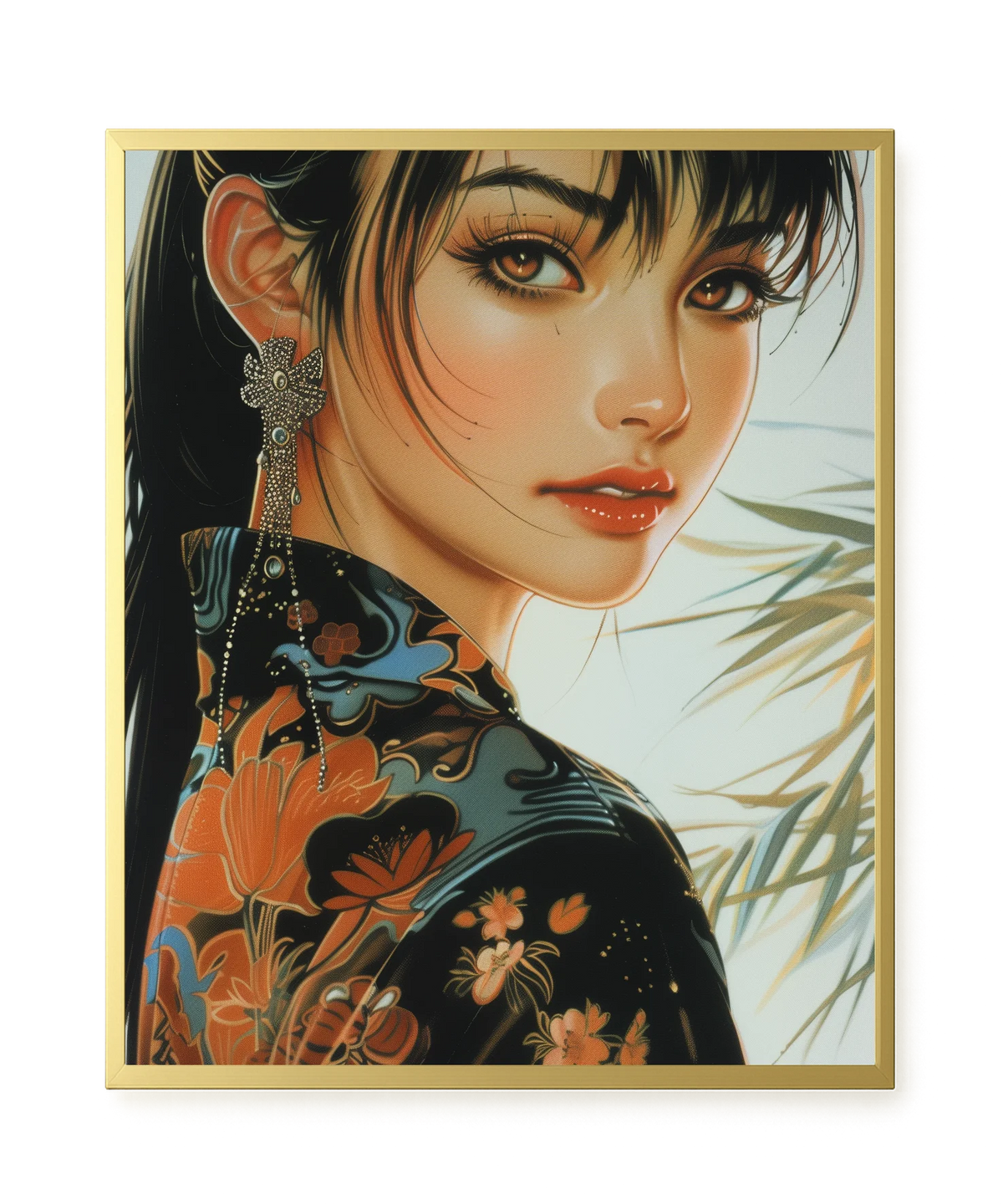 Classic Beauty Canvas Wall Art