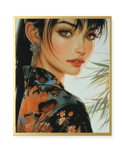 Classic Beauty Canvas Wall Art