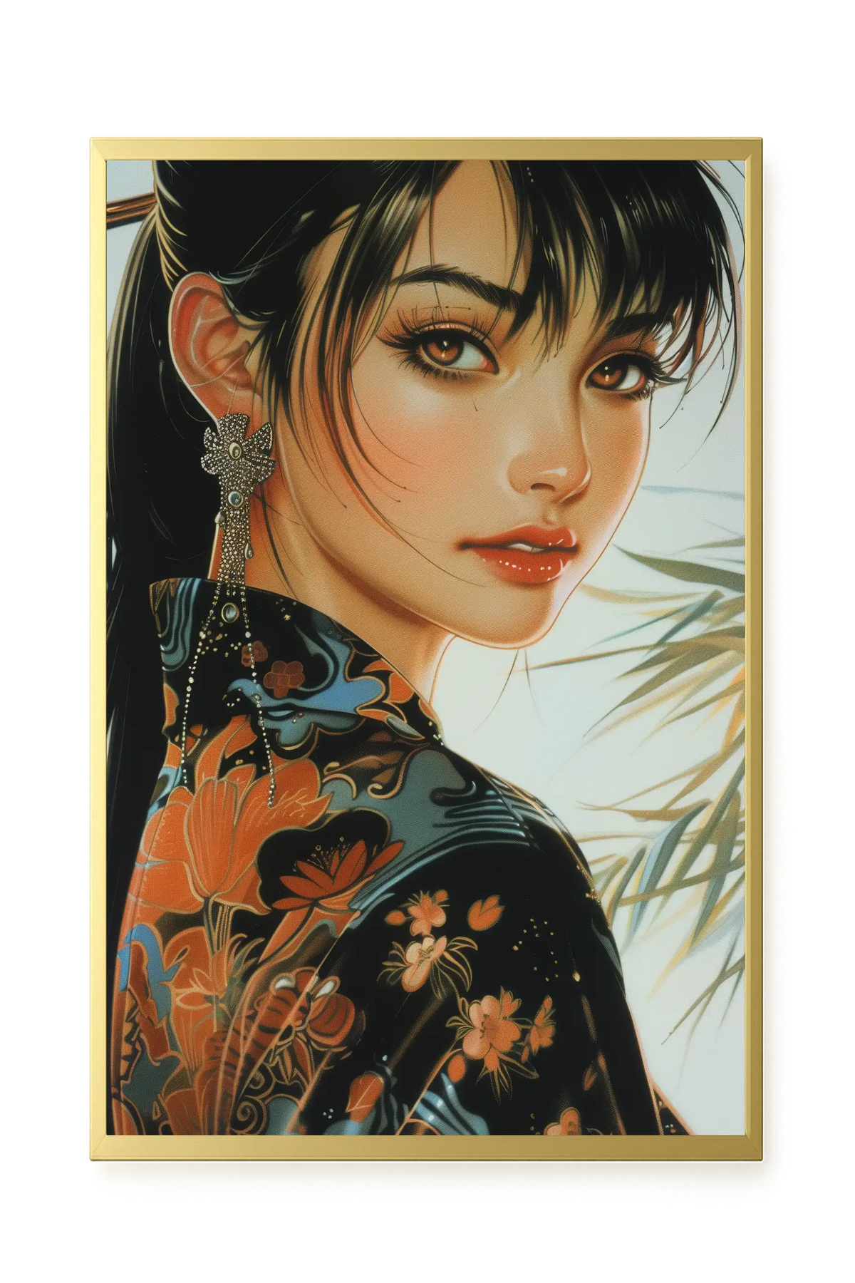Classic Beauty Canvas Wall Art