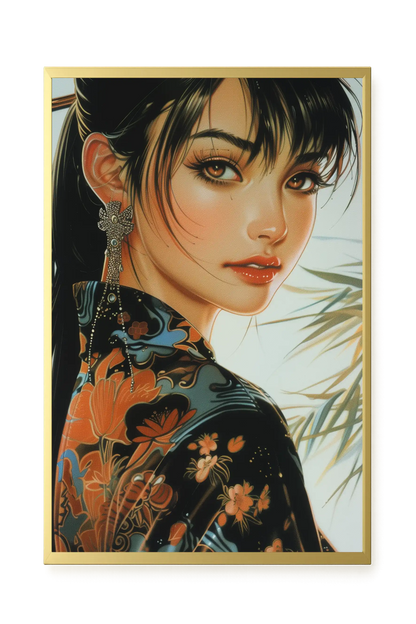 Classic Beauty Canvas Wall Art