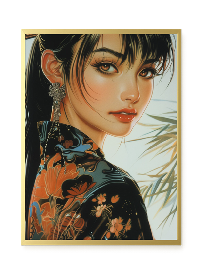 Classic Beauty Canvas Wall Art