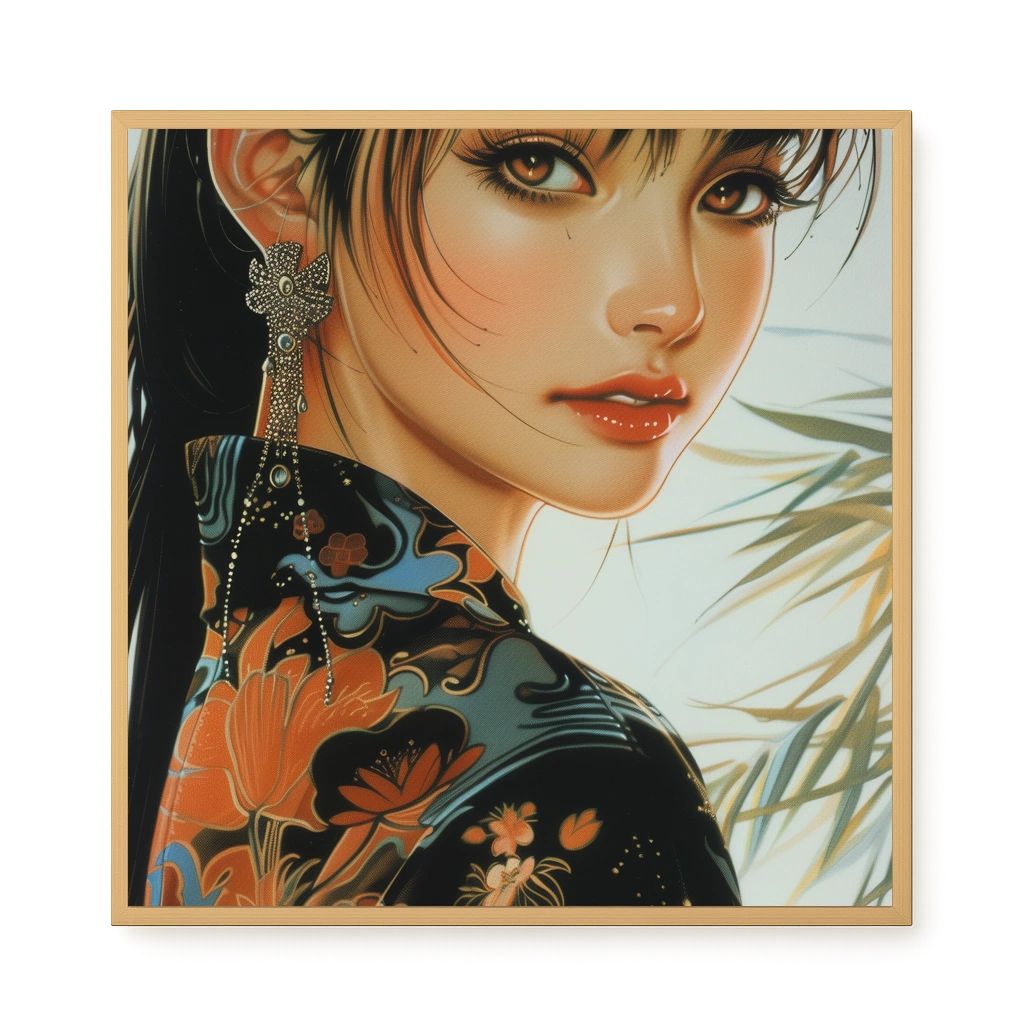 Classic Beauty Canvas Wall Art
