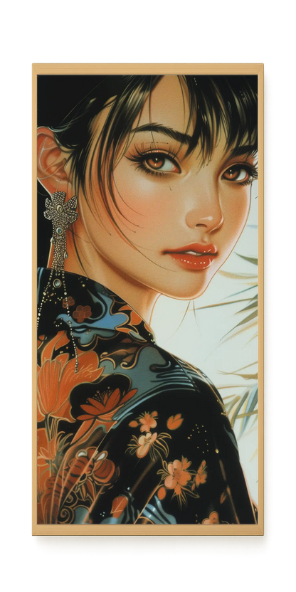 Classic Beauty Canvas Wall Art