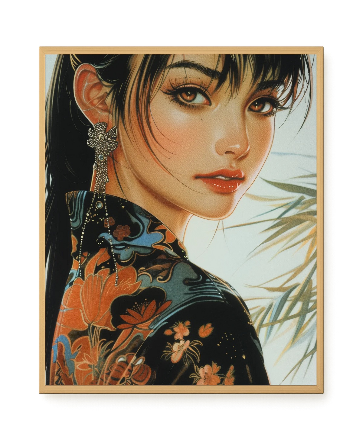 Classic Beauty Canvas Wall Art