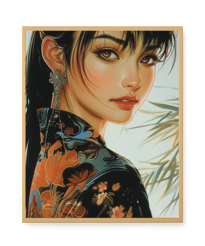 Classic Beauty Canvas Wall Art
