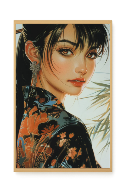 Classic Beauty Canvas Wall Art