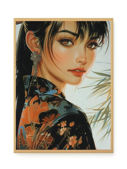 Classic Beauty Canvas Wall Art