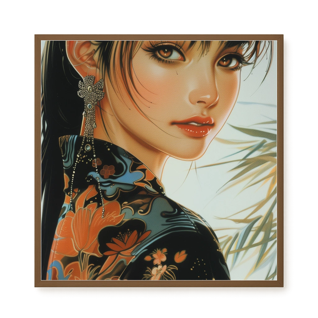 Classic Beauty Canvas Wall Art