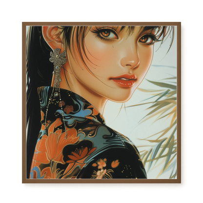Classic Beauty Canvas Wall Art