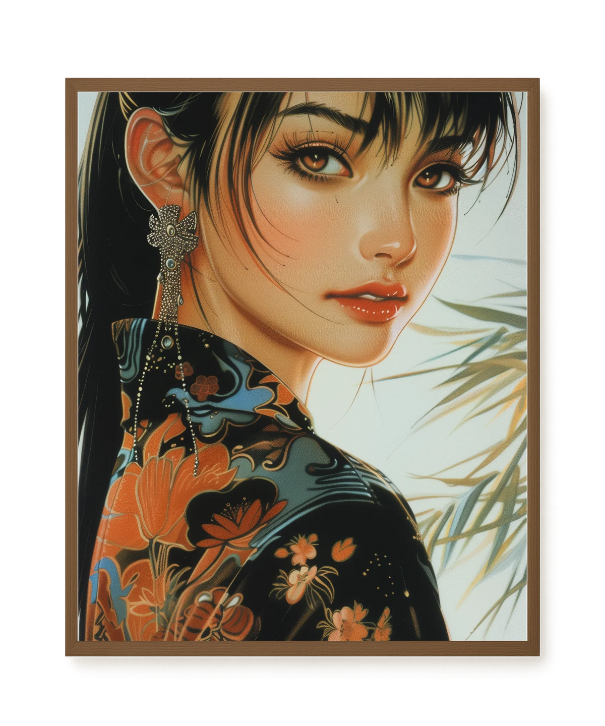 Classic Beauty Canvas Wall Art