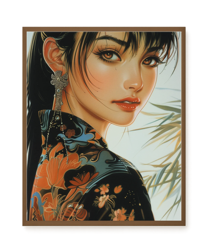 Classic Beauty Canvas Wall Art